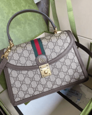 First Copy Replica Gucci Ophidia Web Top Handle Bag