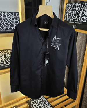 First Copy Replica Armani Exchange Plain Full Shirts