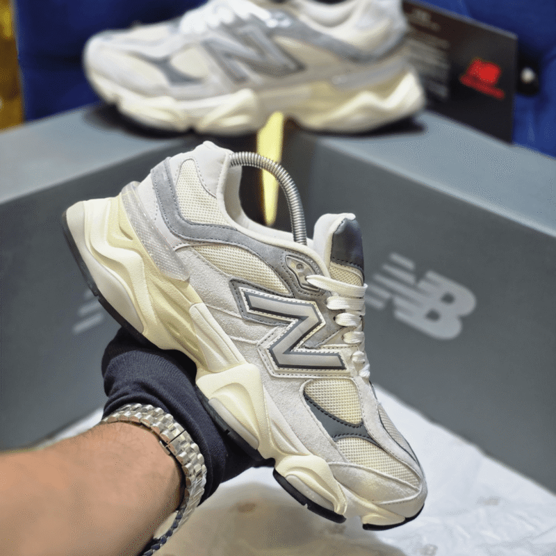 New Balance 9060 Rain Cloud Grey Sneakers First Copy