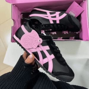 Patou X Onitsuka Tiger Mexico 66 Black Pink First Copy