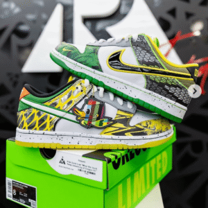 Nike Dunk Low What The Duck Away University Of Oregon Sneaker - First Copy