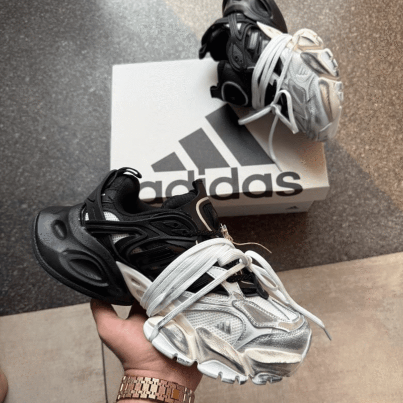 Adidas XLG Runner Deluxe White Black First Copy