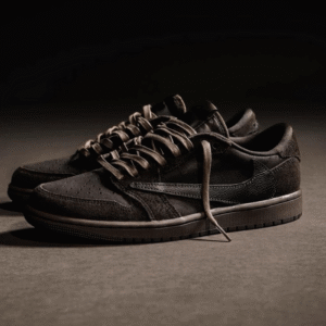 Nike Air Jordan 1 Low X Travis Scott Velvet Brown First Copy Replica Shoes