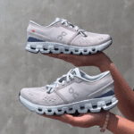 On Running Cloud X 4 Silver Chambray First Copy Replica Shoes