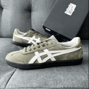 Ontisuka Tiger Tokuten Burnt Green First Copy Replica Shoes