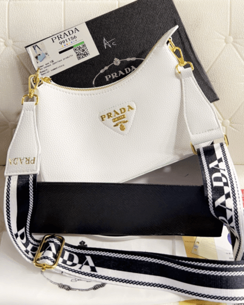 Prad-a Re Edition Saffiano Leather Bag - First Copy Replica