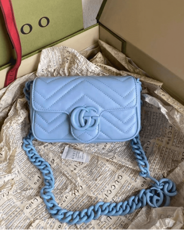 Gucc-i Marmont Mini Swede Sling Bag - First Copy