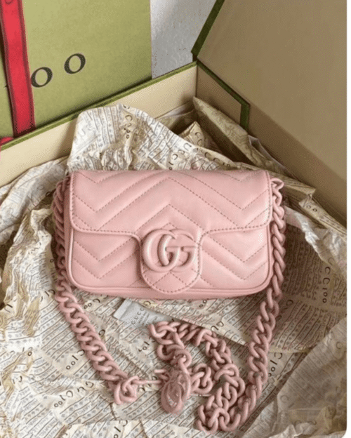 Gucc-i Marmont Mini Swede Sling Bag - First Copy