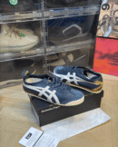 Onitsuka Tiger Navy Orange for Men & Women - 7A First Copy