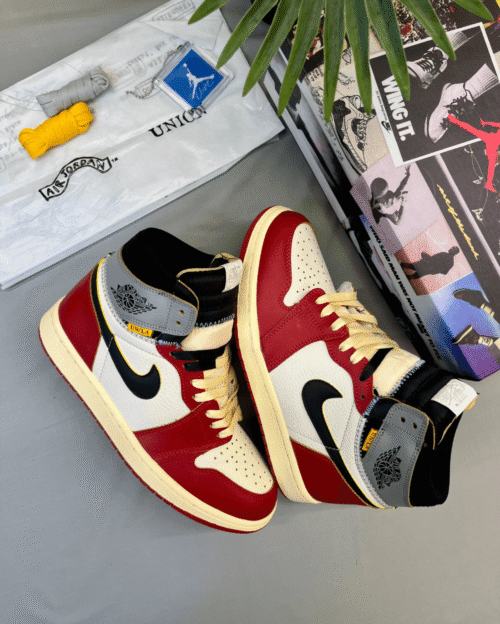 Air Jordan Retro 1 High X Union LA Chicago Red - First Copy