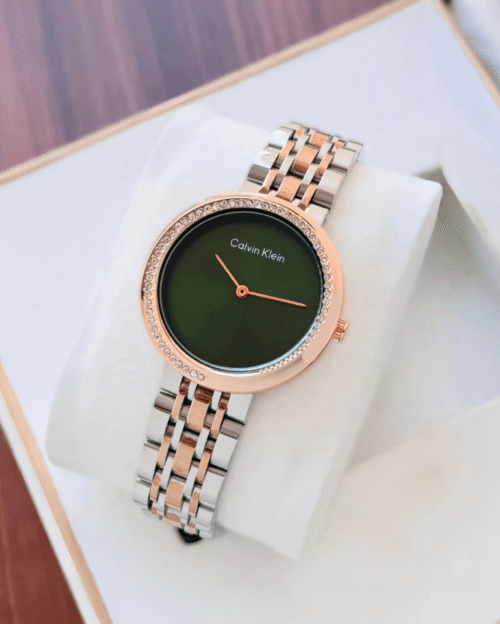 Women's Calvin Klein Burst Analog Watch Online - First Copy