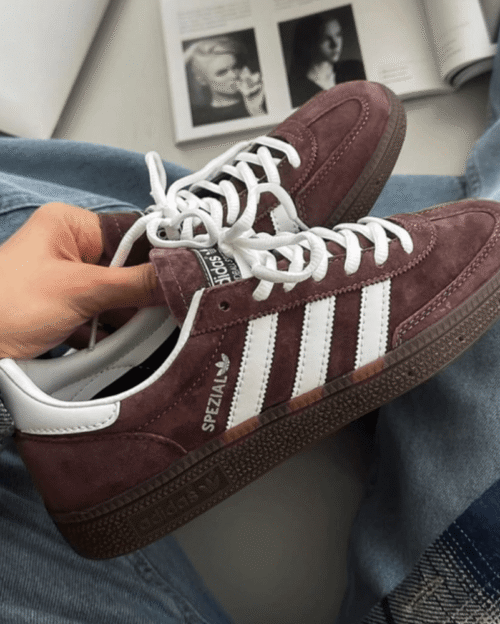Adidas Handball Spezial Sporty Brown Sneakers Shoes - 7A First Copy