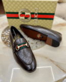 Gucci Brown Moccasins - First Copy