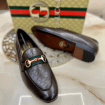 Gucci Brown Moccasins - Col-1