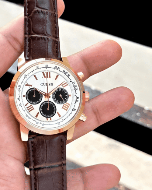 Guess Horizon Analog Watch For Men - First Copy Replica Watch