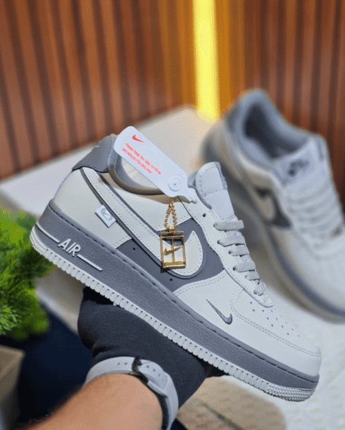 Men Nike Airforce 1 Epic Grey Shoes - 7A First Copy