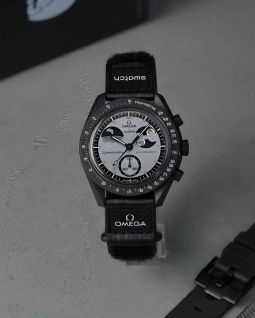 Men Omega x Swatch Speedmaster Moon Swatch - First Copy Replica Watch Online