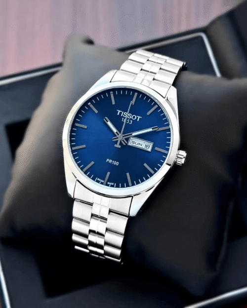 Men Tissot PR100 Day & Date - First Copy Replica Watch Online