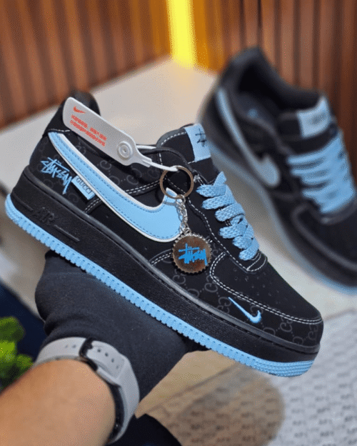 Nike Air Force 1 Gucci And Stussy Shoes - 7A First Copy