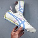 Onitsuka Tiger Mexico 66 White Blue Pink Sneakers Shoes - 7A First Copy