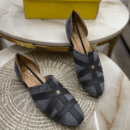 Versace Criss Cross Slip On Sandals - Col-1