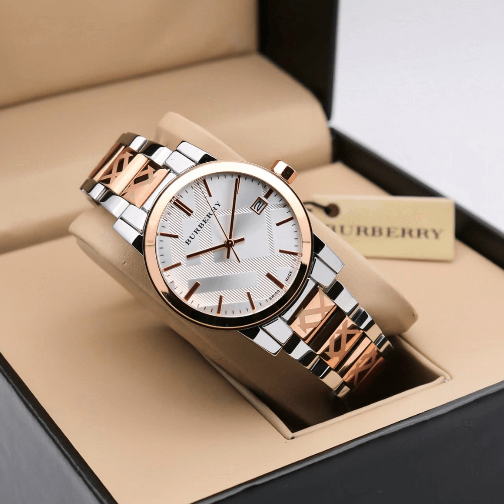 Women Burberry Watc-h 1 Women Burberry Watc-h - First Copy Replica Watch