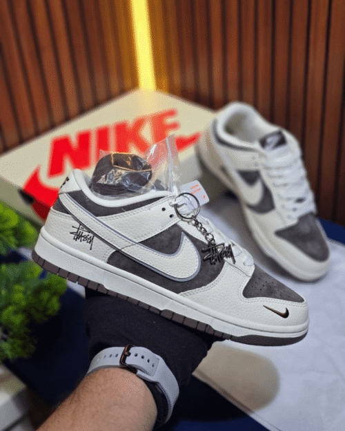 SB Dunk Low x Stussy Nike Sneakers Shoes - First Copy
