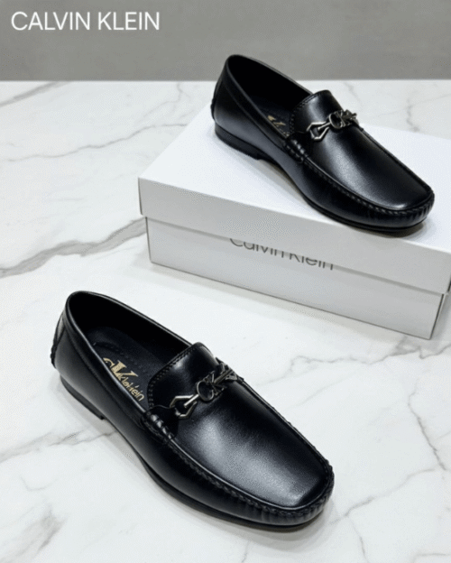 Calvin Klein Men Driving Loafers Shoes - First Copy