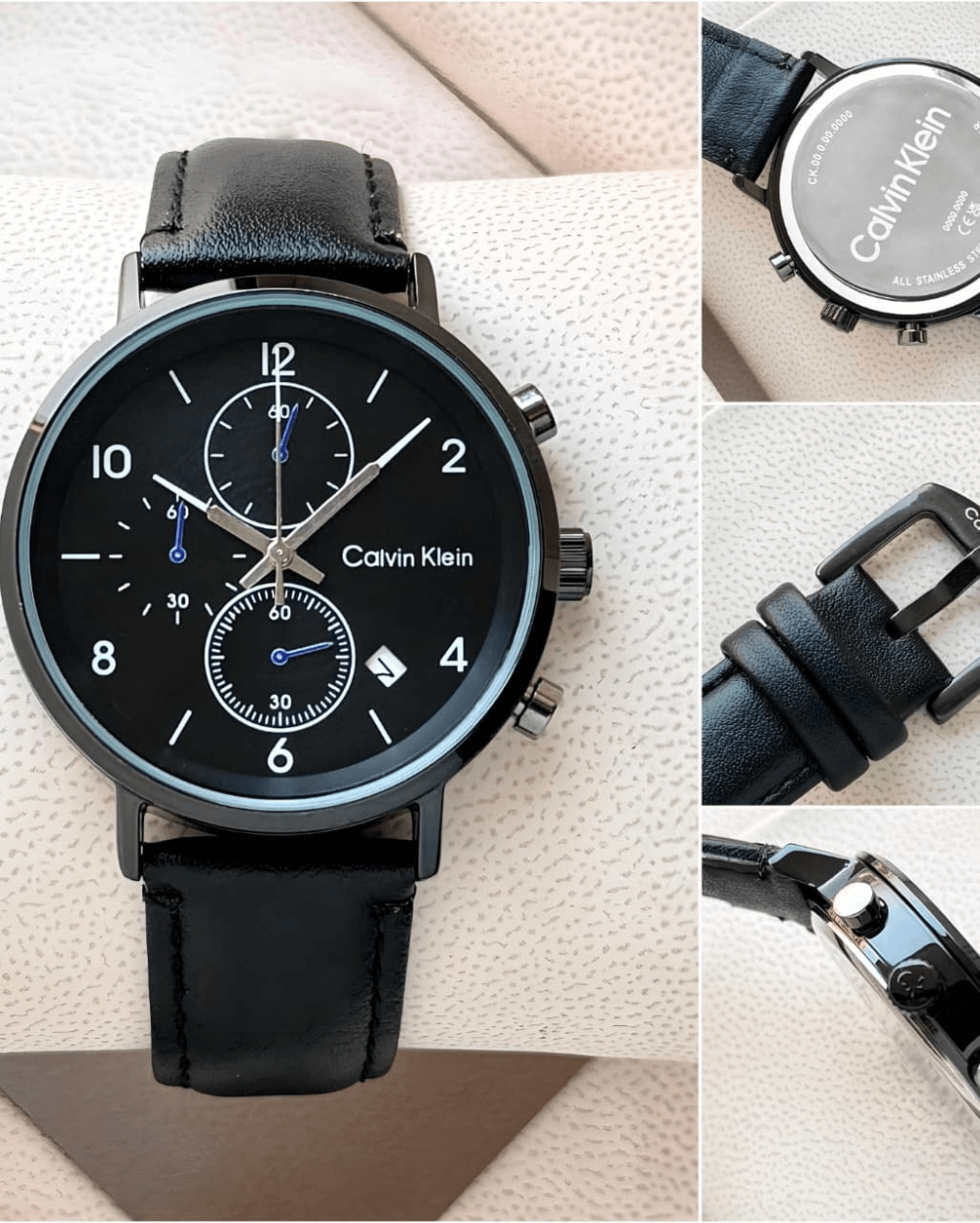 Men's Calvin Klein Modern Chronograph Watc-h 2 Men's Calvin Klein Modern Chronograph First Copy Watch