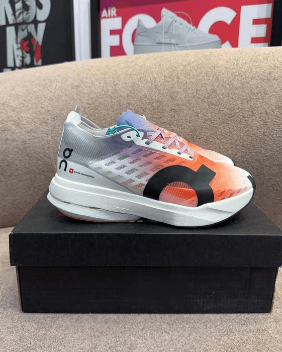 On Running Cloudboom Strike White Flame 1 On Running Cloudboom Strike White Flame - First Copy