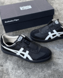 Tokuten Slip On Black Onitsuka Tiger Sneakers - First Copy