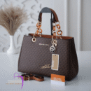 Michael Kors MK Cynthia Signature Bag Coffee - First Copy