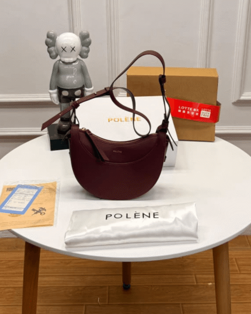 Polene Numero Dix Half Moon Shoulder Bag - First Copy