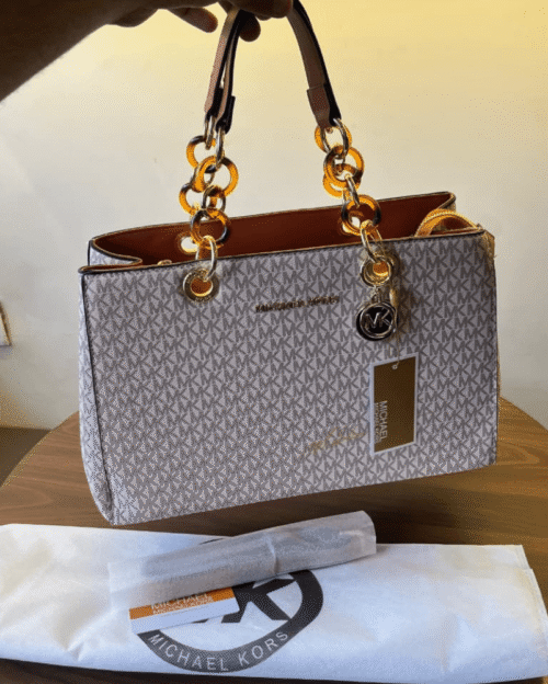 Michael Kors MK Cynthia Signature Bag - First Copy