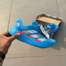Shop Adizero Evo SL Solar Blue Adidas Shoes - First Copy