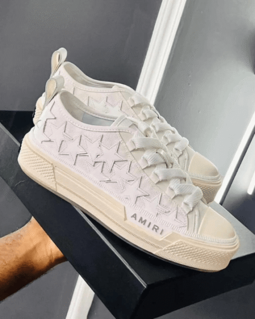 Buy Amiri Stars Court White First Copy Sneakers | 7A Quality