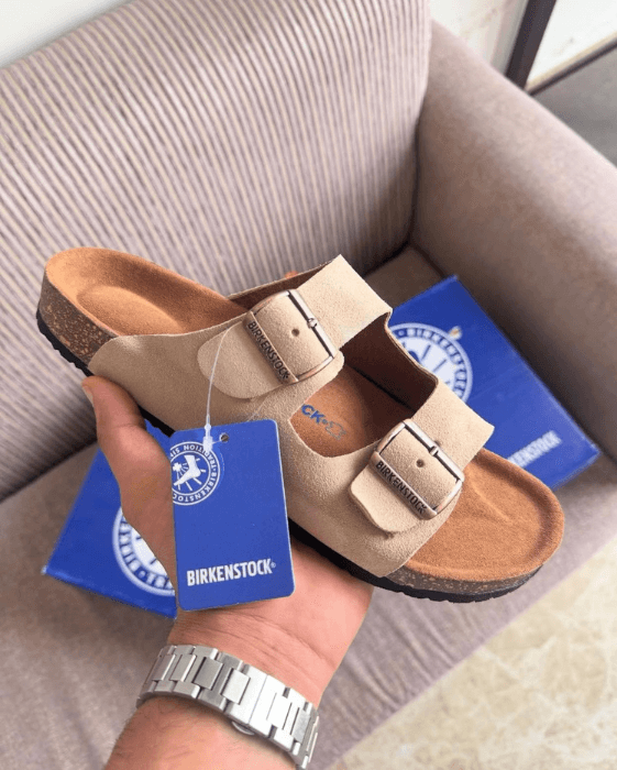 Birkenstock Arizona Beige Sandals 1 Birkenstock Arizona Beige Sandals