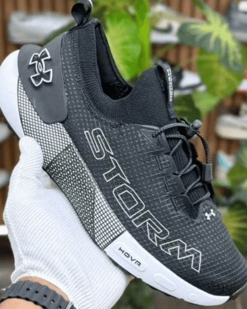 Hovr Phantom 3 Storm Black Under Armour Shoes - First Copy