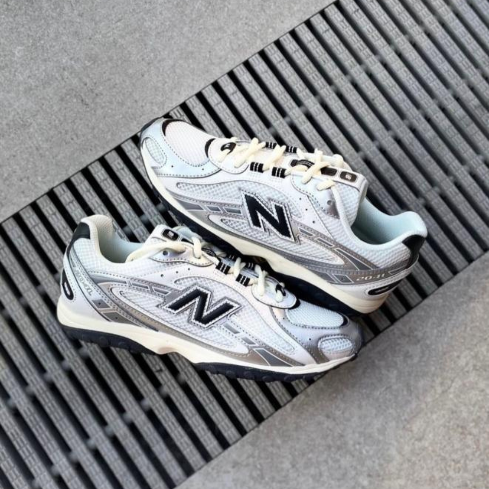 Men And Women 204L Silver Metallic New Balance Shoes 1 Men & Women 204L Silver Metallic New Balance First Copy Shoe