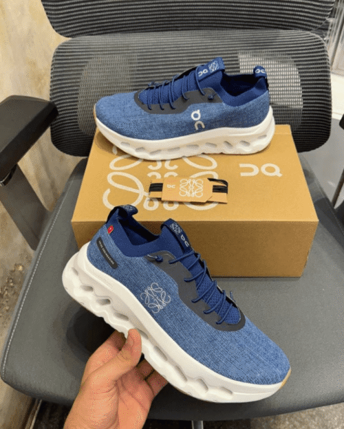 Men Loewee x On Cloudtilt Denim Running Shoes - First Copy