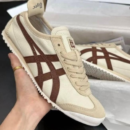 Mexico 66 Vintage Beige Brown Tiger Sneakers - First Copy