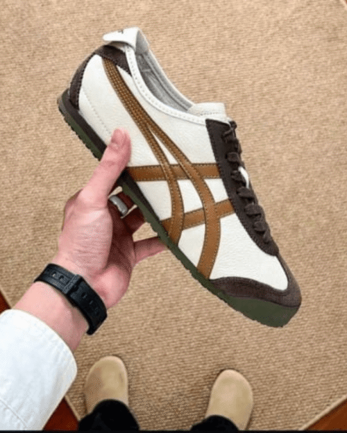 Buy Mexico 66 coffee Brown Onitsuka Tiger Shoes - First Copy