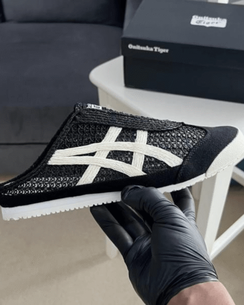 Onitsuka Tiger Mexico 66 Sabot Black First Copy - 7A Quality