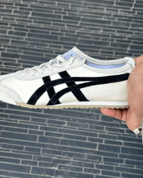 Mexico 66 Vintage Birch White Black Tiger Shoes - First Copy