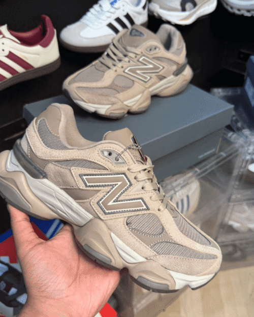 9060 Mushroom New Balance Men And Women Shoes - First Copy