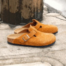Birkenstock Boston Suede Clogs First Copy - Colour-2